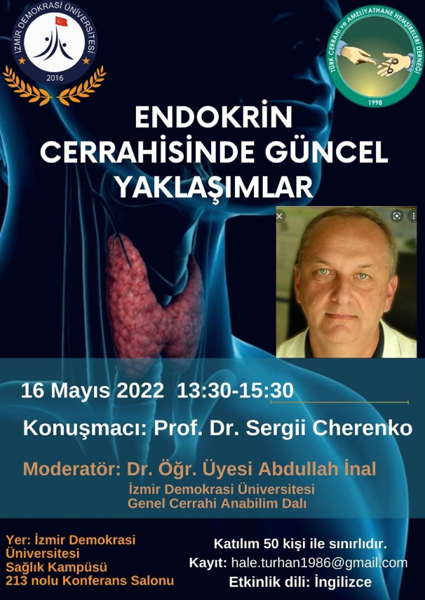 "Endokrin Cerrahisinde Güncel Yaklaşımlar"